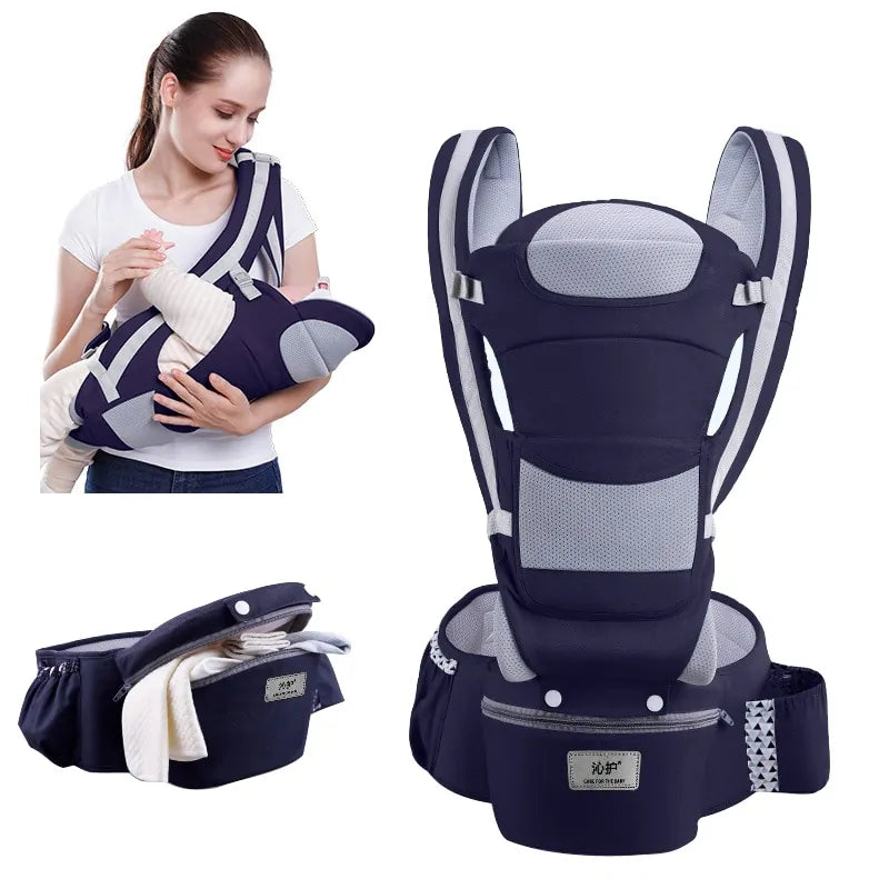 Ergonomic Front Facing Baby Carrier Comfortable Adjustable Support Setter Home